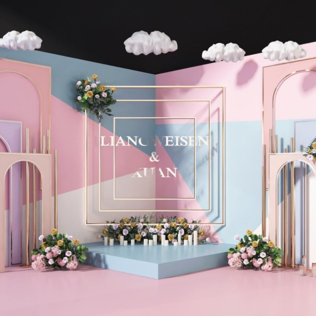 现代美陈3D模型