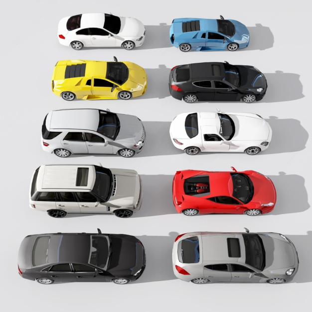 现代汽车 轿车3D模型