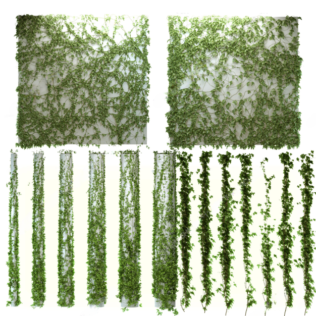 绿植藤蔓组合3D模型