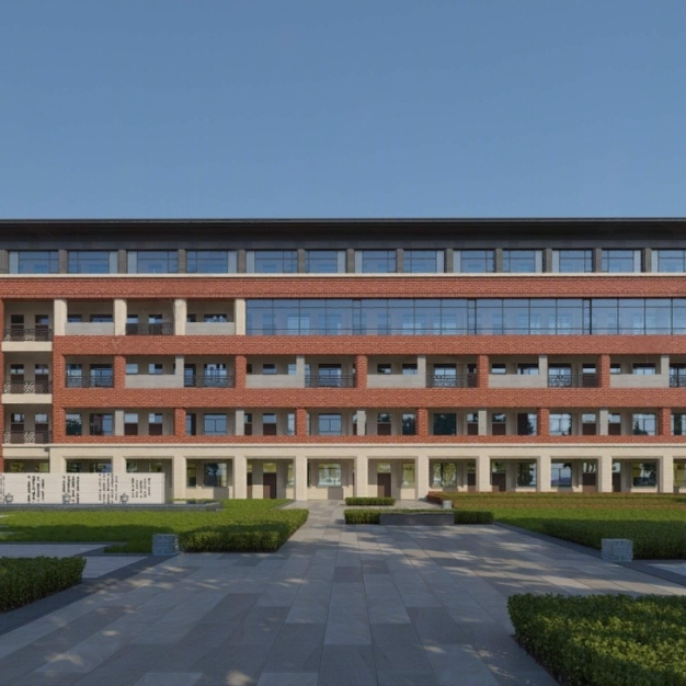 学校教学楼3D模型