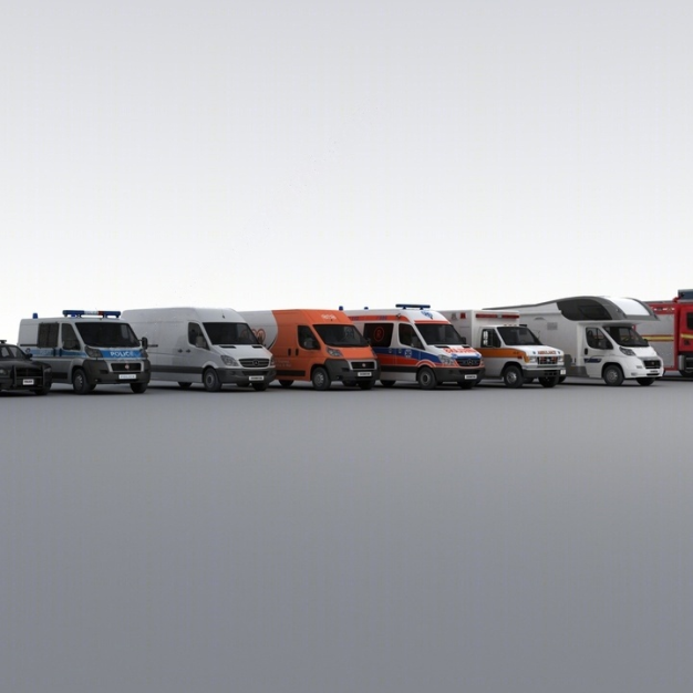现代汽车 货车3D模型