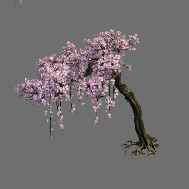 桃树3D模型