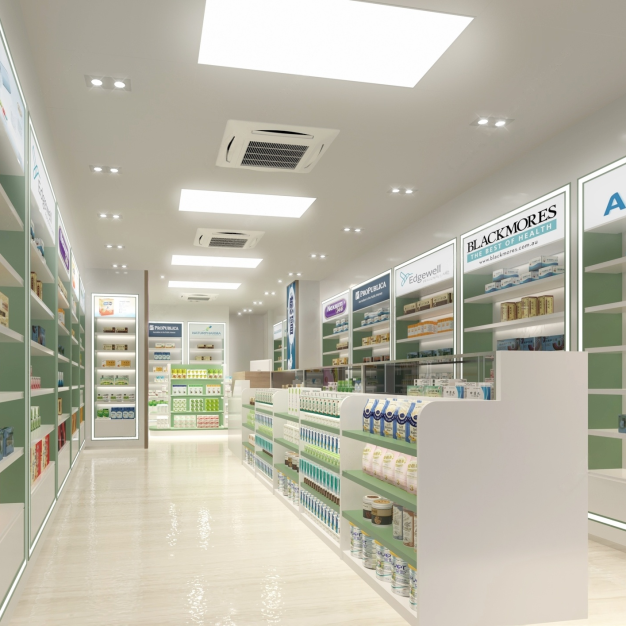 药店3D模型