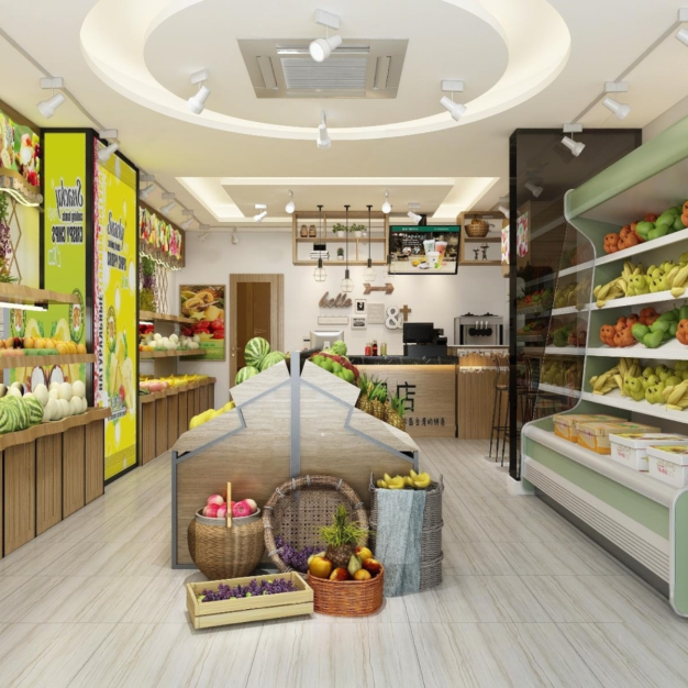 水果店3D模型