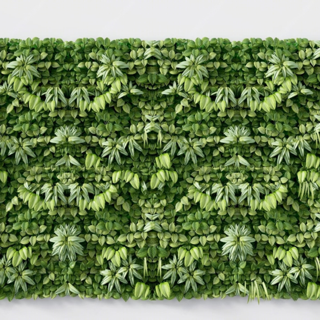 现代绿植墙3D模型