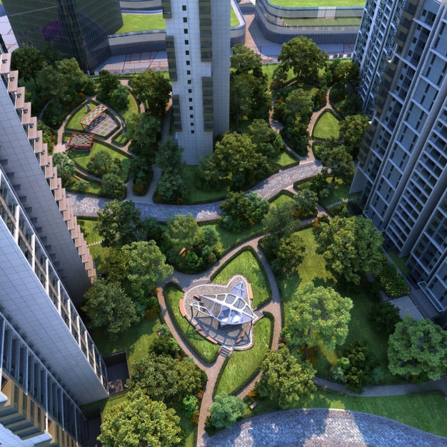  现代住宅酒柜3D模型