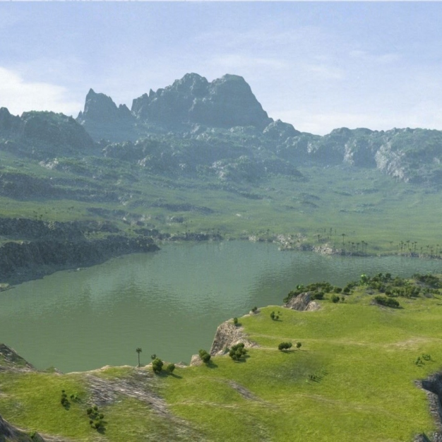 山脉3D模型