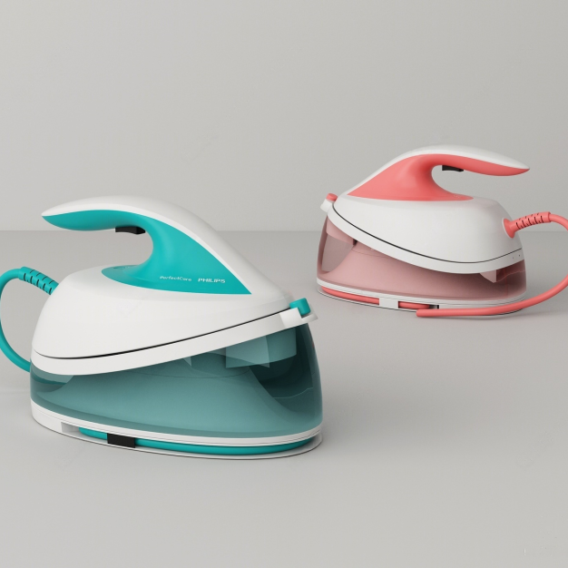 现代熨斗3D模型