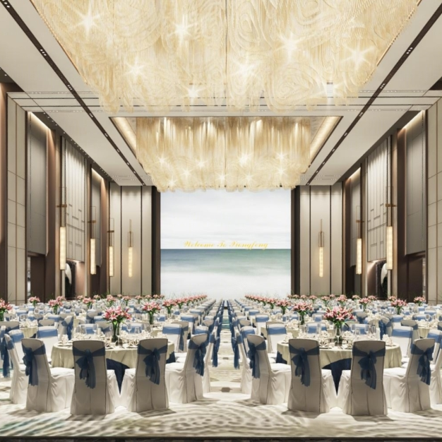 酒店宴会厅3D模型