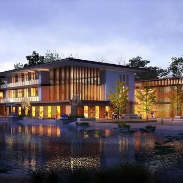 现代商业建筑景观3D模型