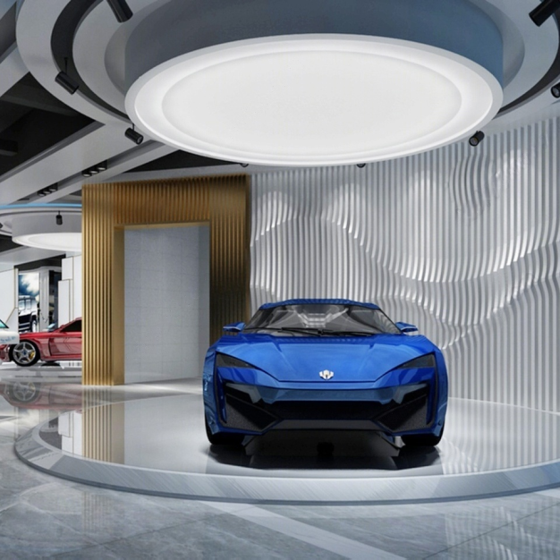  现代汽车展厅3D模型