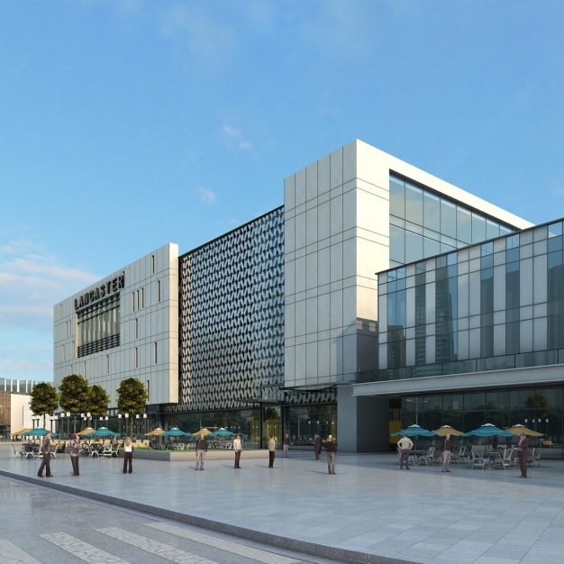 现代商业建筑3D模型