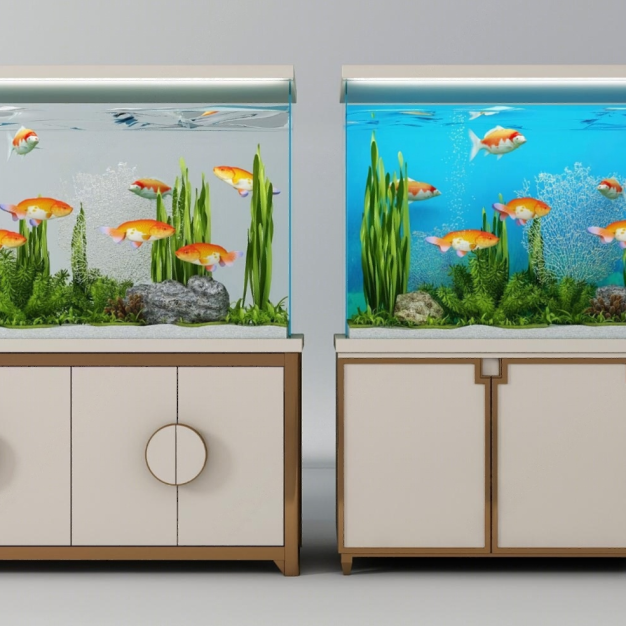 鱼缸3D模型