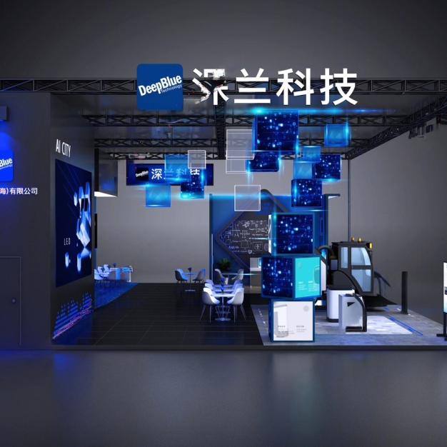 现代科技展厅3D模型