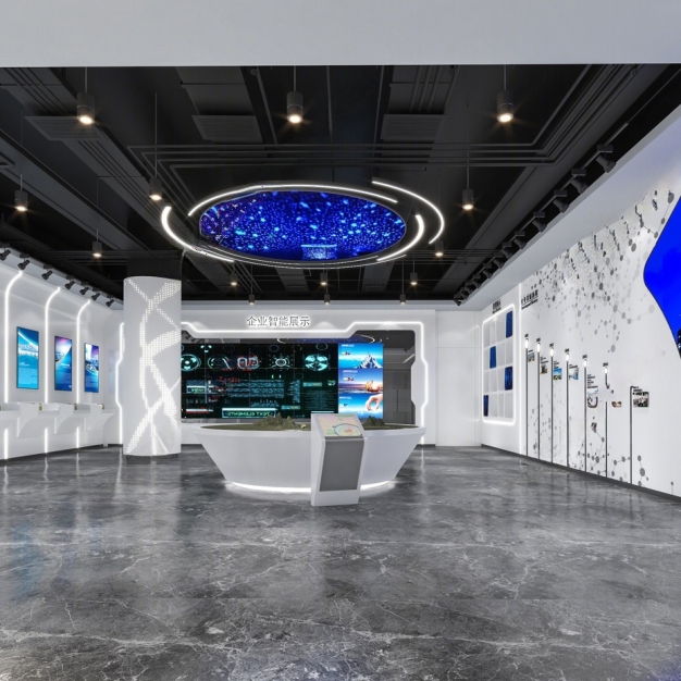 现代科技展厅3D模型