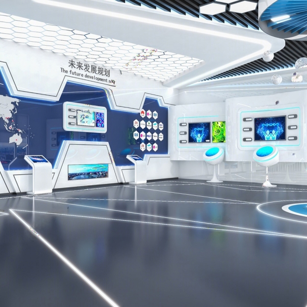 现代科技展厅3D模型