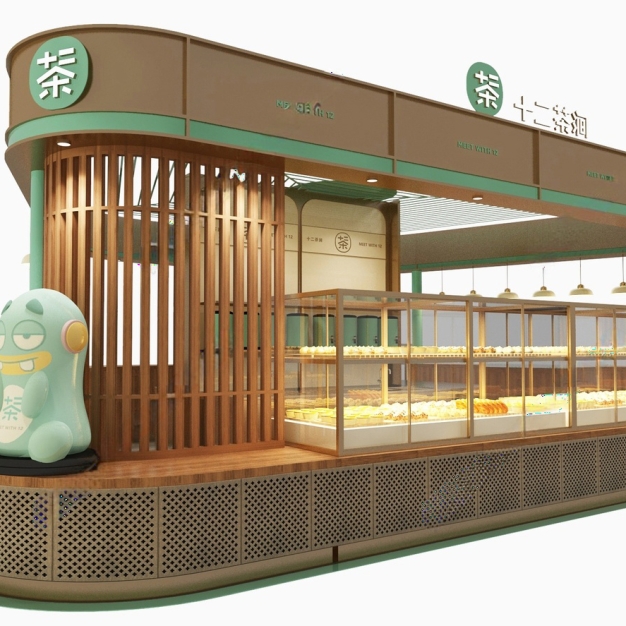 现代蛋糕店3D模型