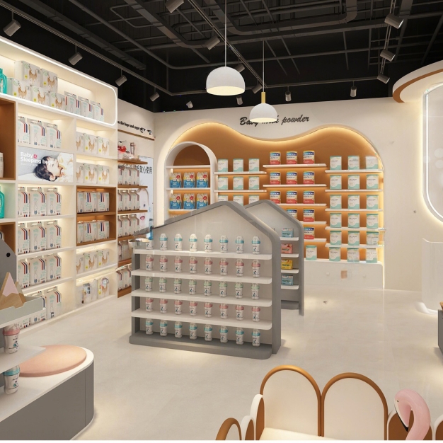 现代母婴店3D模型