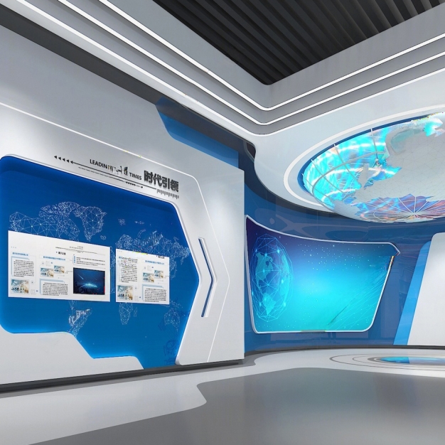 现代科技展厅3D模型