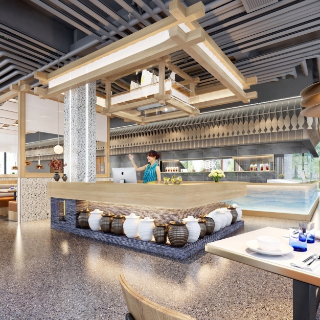 中餐厅3D模型