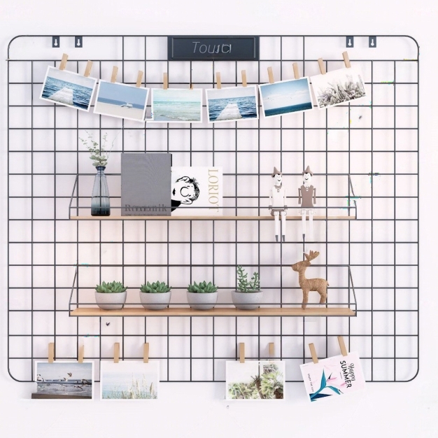 现代铁艺墙饰3D模型