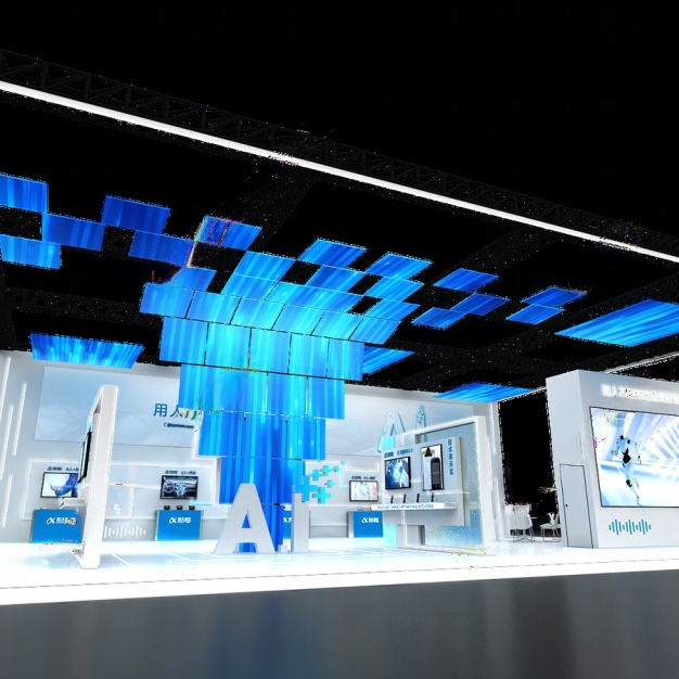 现代展厅3D模型