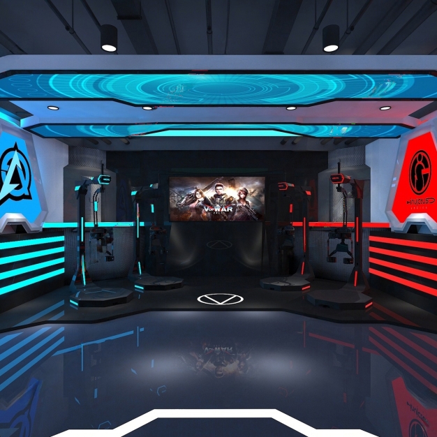 现代VR科普馆3D模型