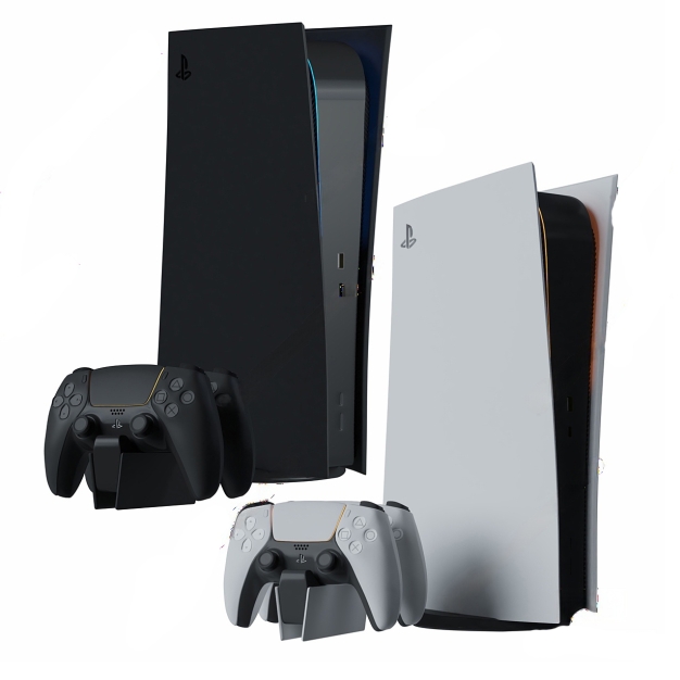 PS5游戏机3D模型