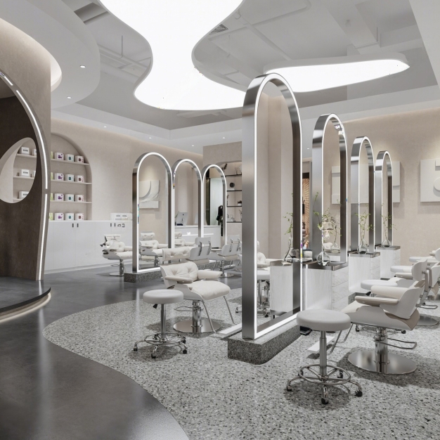 现代理发店3D模型