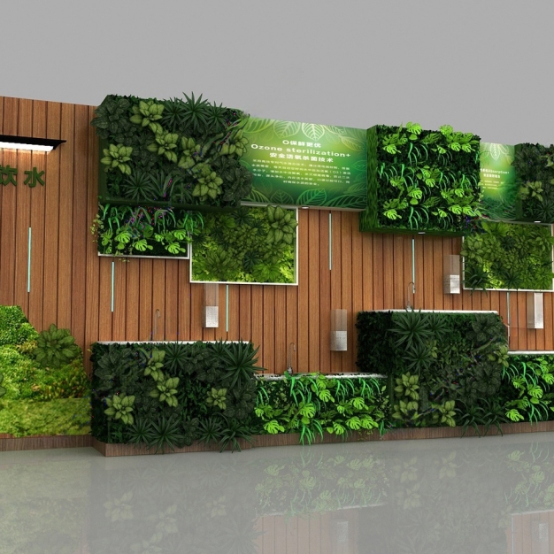 植物墙3D模型