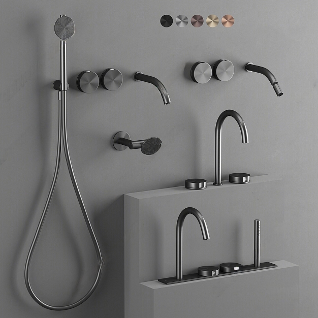 水龙头 花洒3D模型