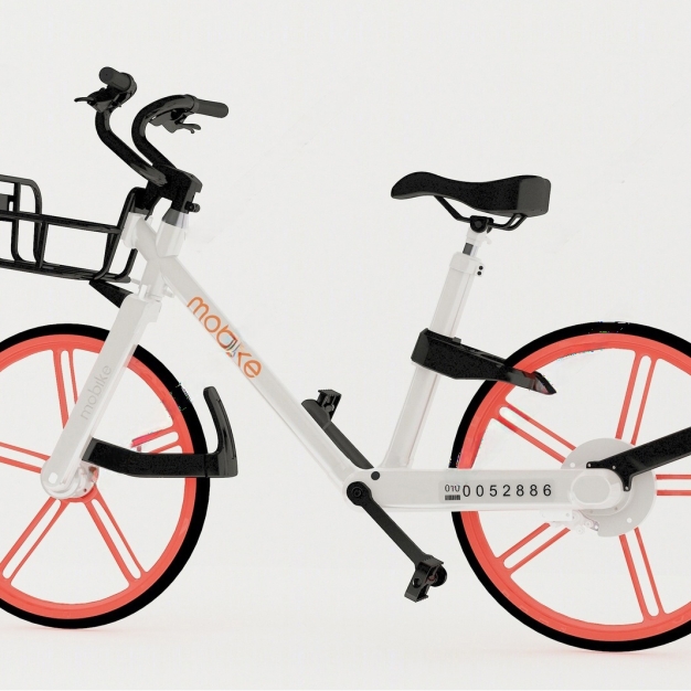 现代自行车3D模型
