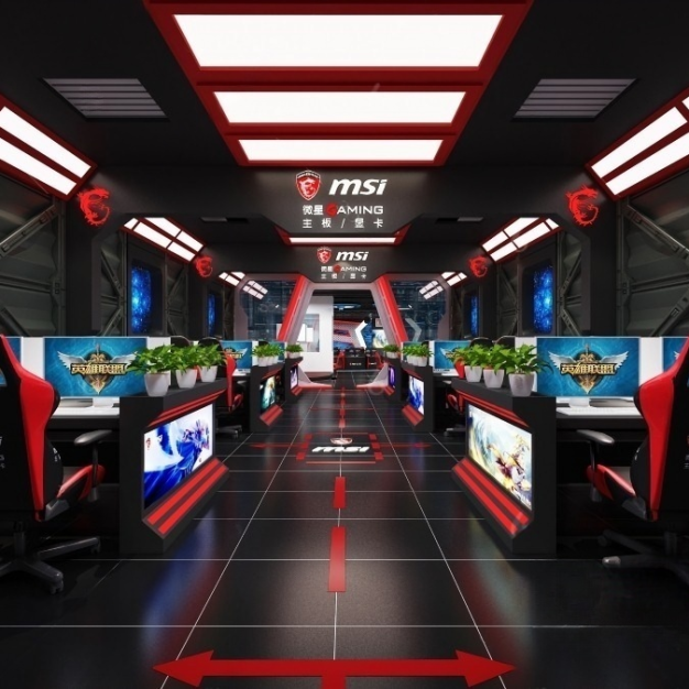 网咖3D模型