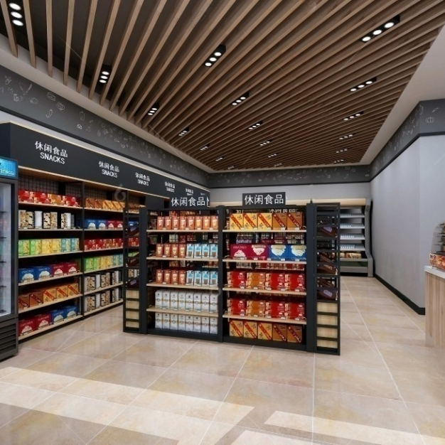 便利店 小卖部 3D模型