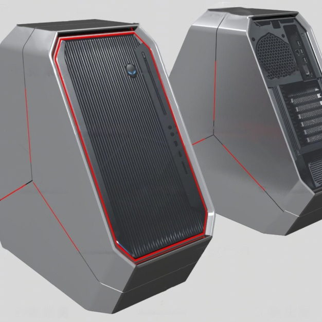 电脑主机3D模型
