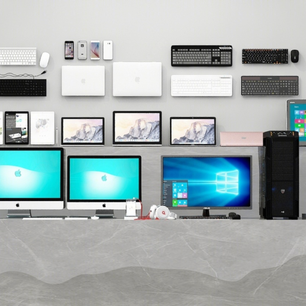 电脑 笔记本 键盘3D模型