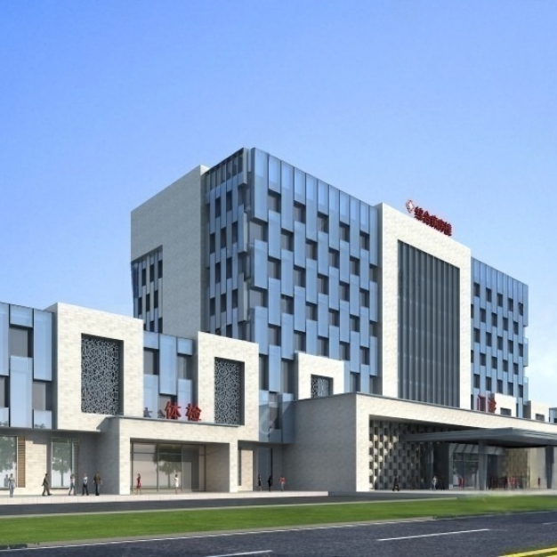 医院建筑大楼3D模型