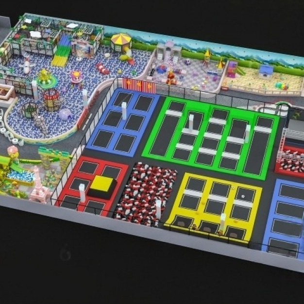 儿童游乐场3D模型