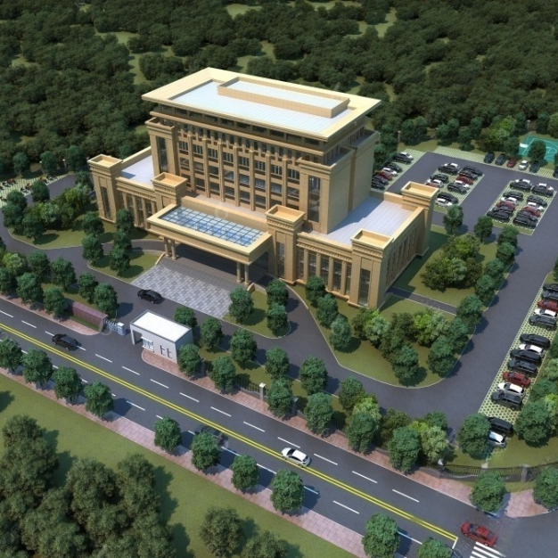 办公建筑大楼3D模型