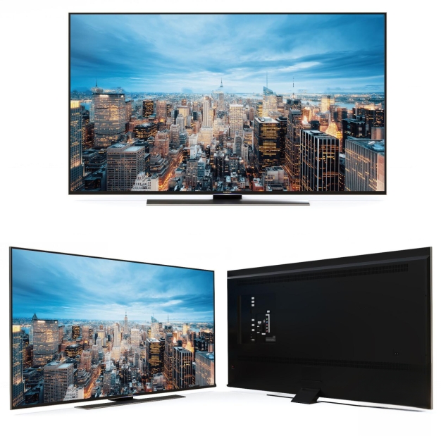 现代电视机3D模型