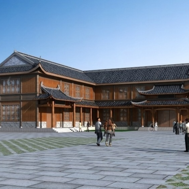 古建筑3D模型