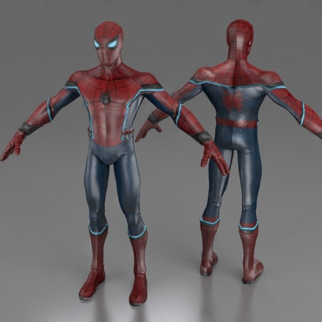 蜘蛛侠3D模型