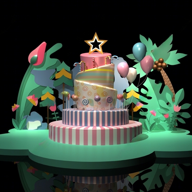 美陈3D模型