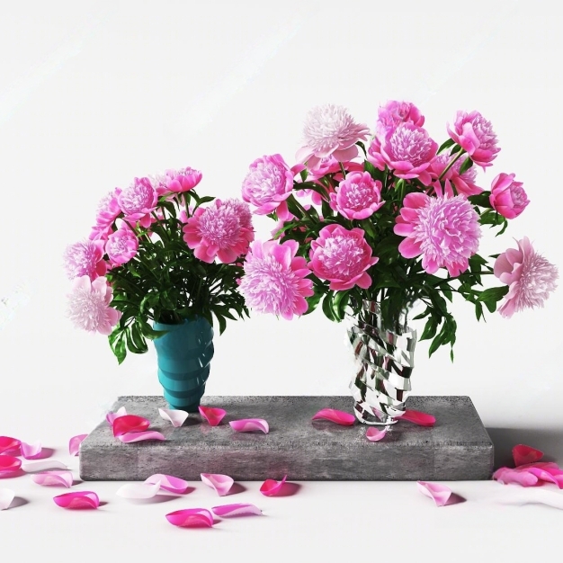 花艺花瓶3D模型