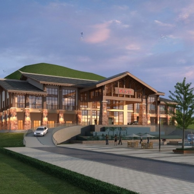 酒店建筑3D模型