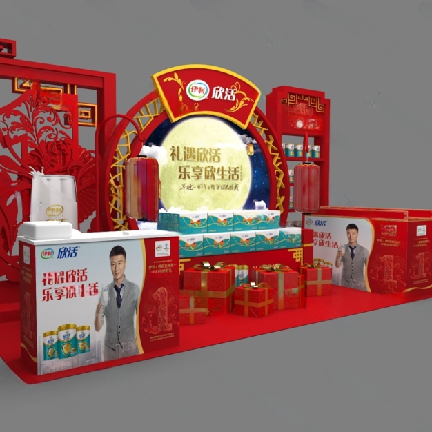 商场美陈3D模型