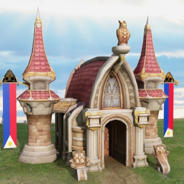 卡通建筑3D模型