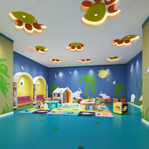 幼儿园活动室3D模型