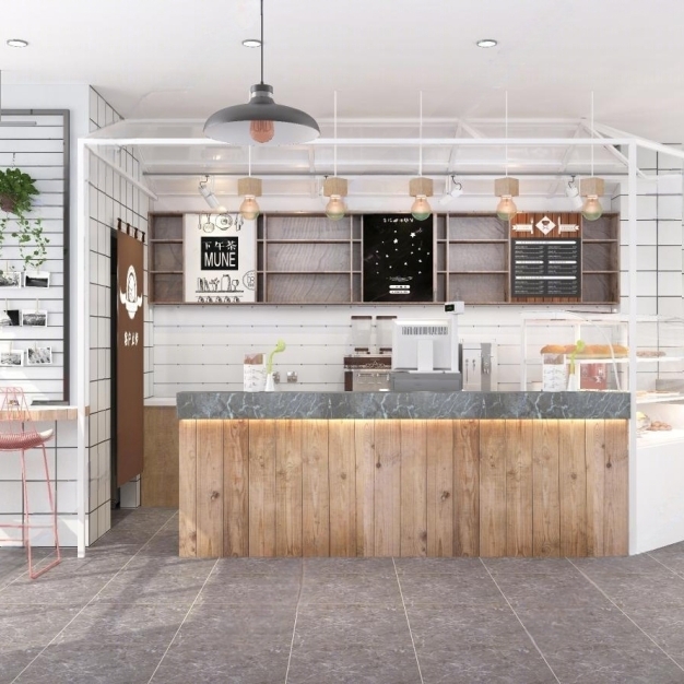奶茶店3D模型