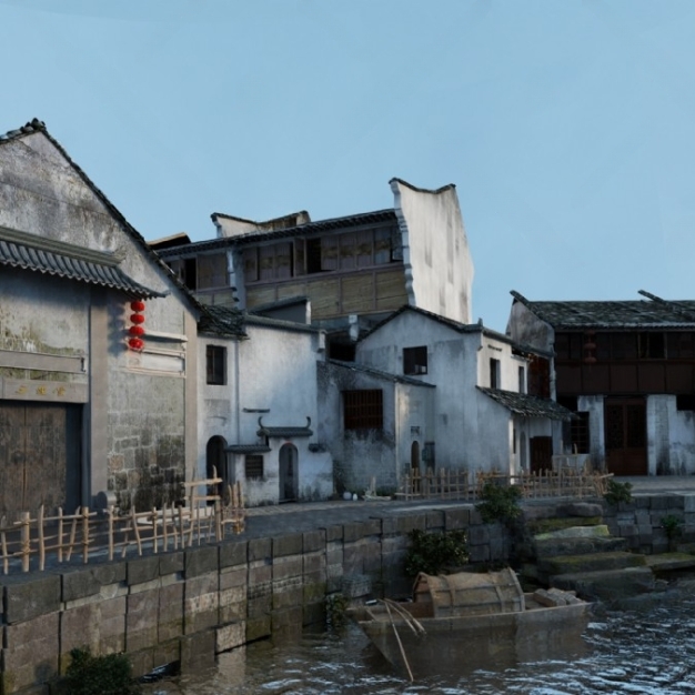 古建筑3D模型